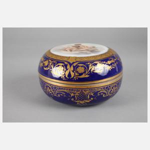 Richard Klemm Dresden Prunkdose und Zierteller