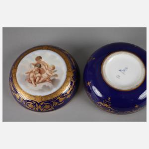 Richard Klemm Dresden Prunkdose und Zierteller