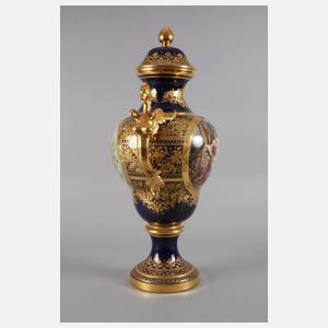 Große Prunkvase ”Im Garten des Alcatzers”