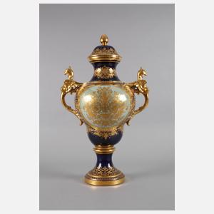 Große Prunkvase ”Im Garten des Alcatzers”