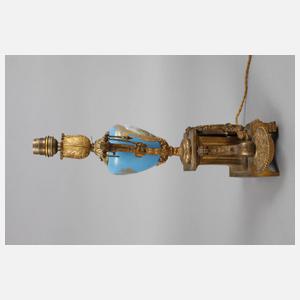 Prunkvase als Lampenfuß