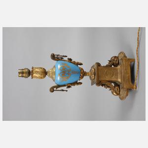 Prunkvase als Lampenfuß