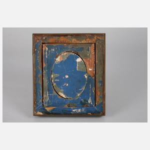 Bildplatte Mädchen mit Taube