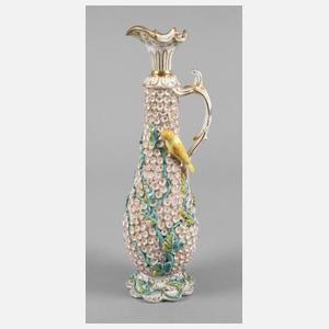 England Karaffe Schneeballdekor