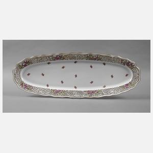 Herend Ungarn große Durchbruchplatte