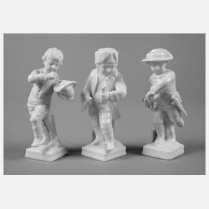 KPM Berlin drei Monatsfiguren