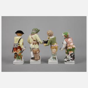 KPM Berlin vier Monatsfiguren