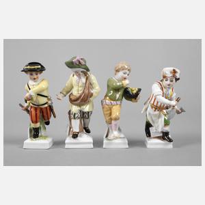 KPM Berlin vier Monatsfiguren