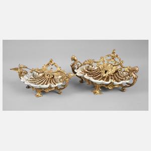 KPM Berlin Paar Muschelschalen Historismus