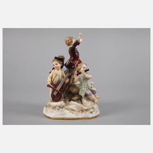 Meissen ”Amoretten, musizierend”