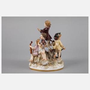 Meissen ”Amoretten, musizierend”