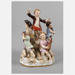 Meissen ”Amoretten, musizierend”