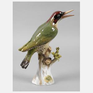 Meissen ”Grünspecht auf Stamm”