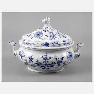 Meissen Deckelterrine ”Zwiebelmuster”