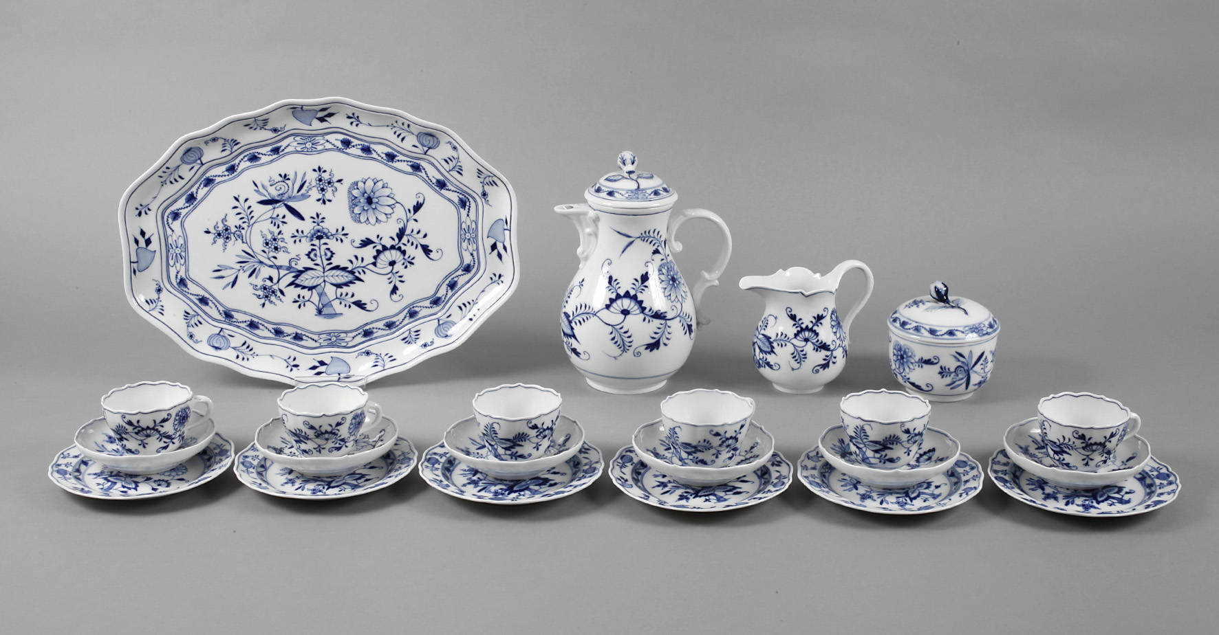 Meissen Kaffeeservice ”Zwiebelmuster”