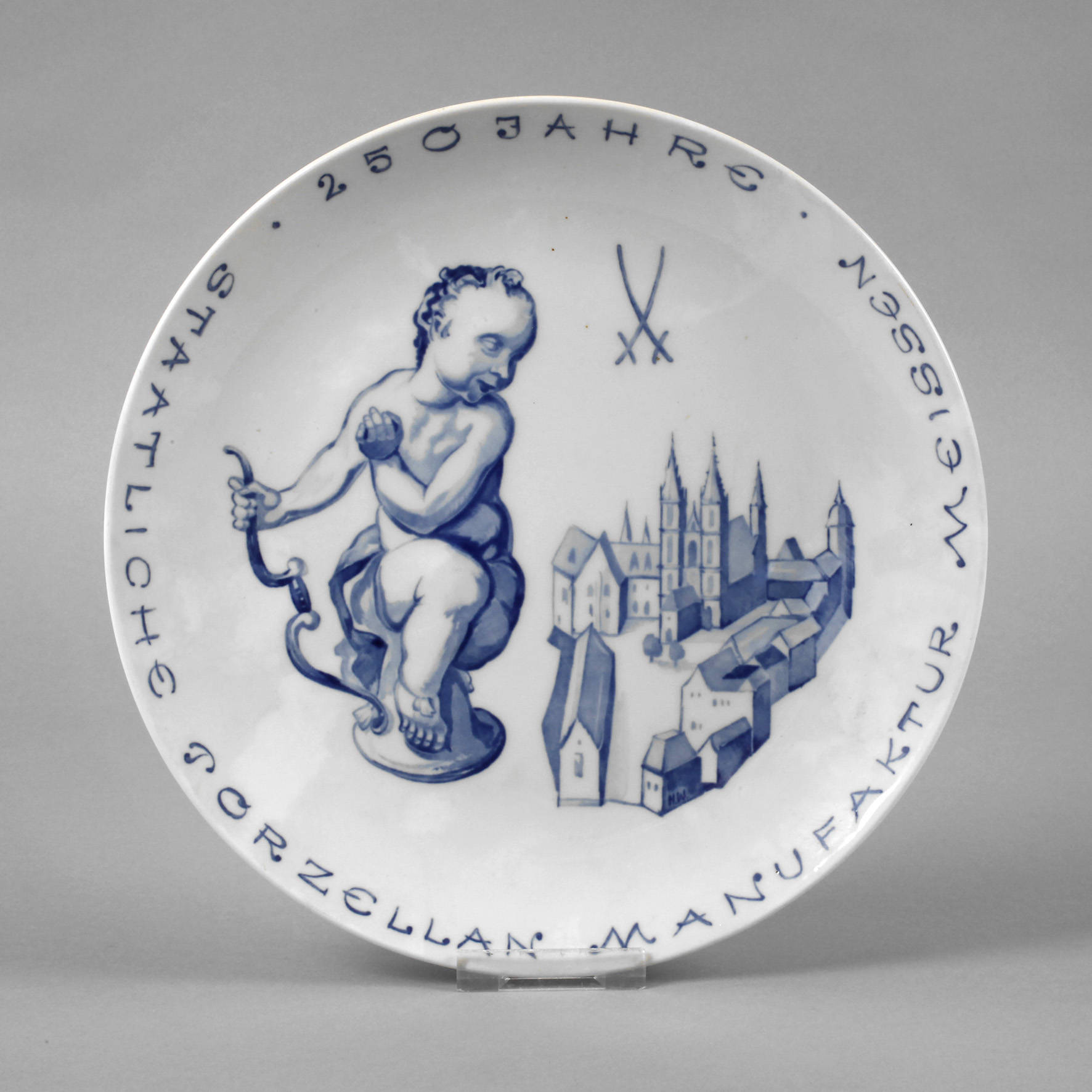 Meissen Jubiläumsteller 1960
