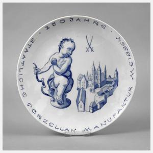 Meissen Jubiläumsteller 1960