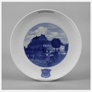 Meissen Wandteller Radeberg
