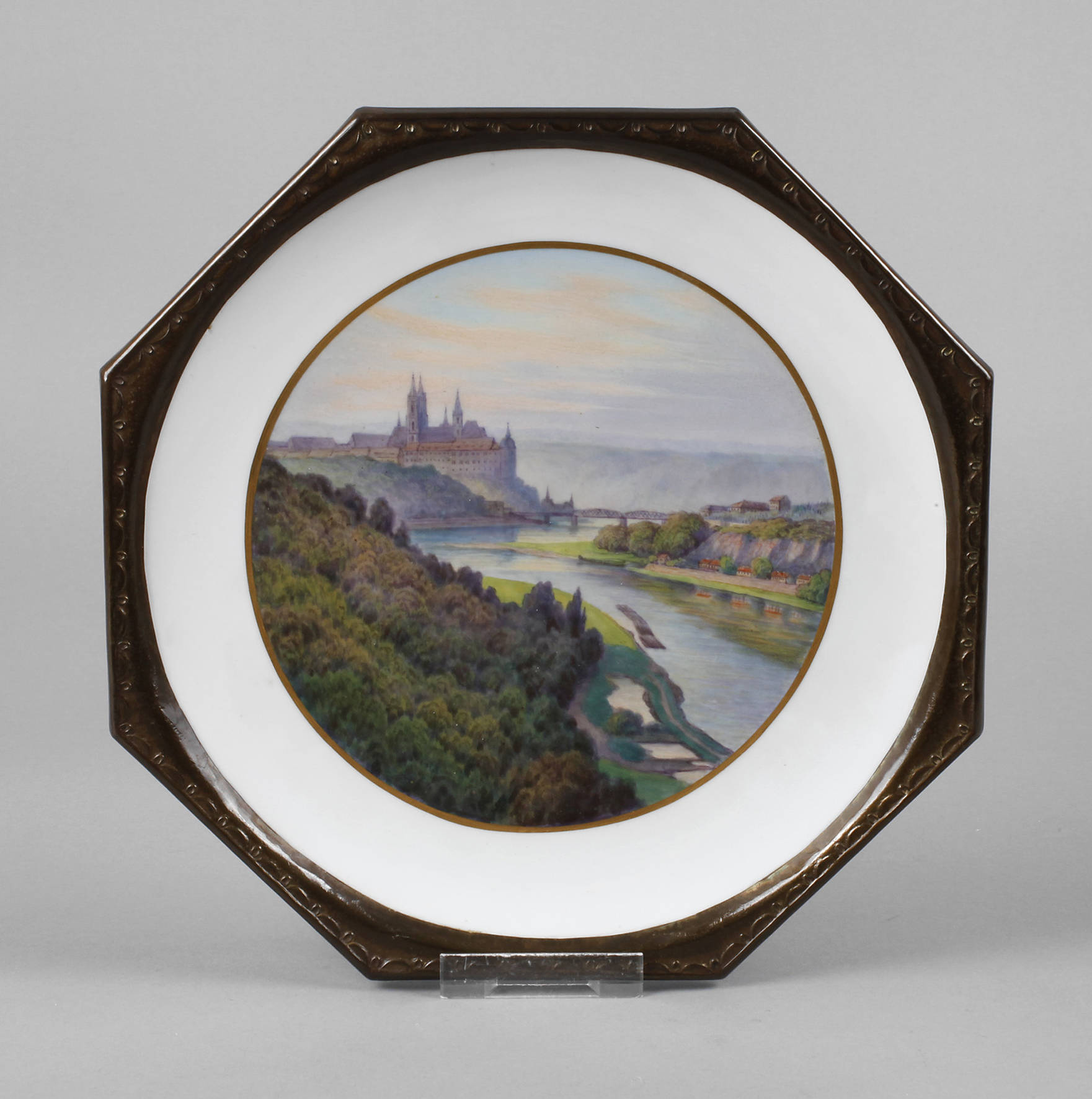 Meissen Wandteller Albrechtsburg Meissen