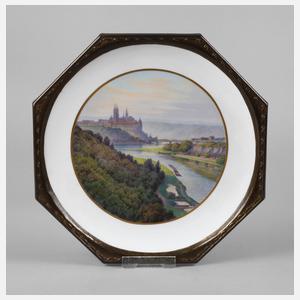 Meissen Wandteller Albrechtsburg Meissen