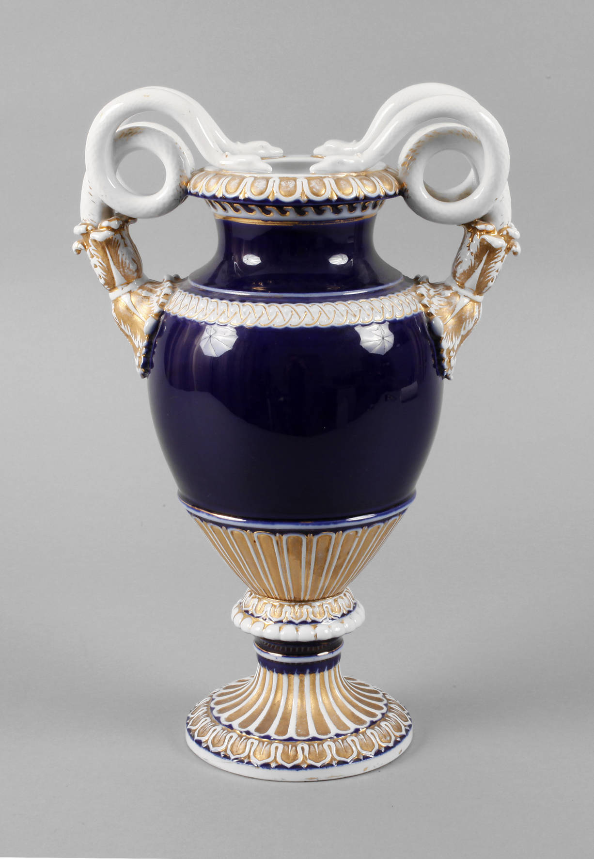 Meissen Schlangenhenkelvase
