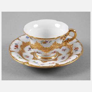 Meissen Mokkatasse ”B-Form”