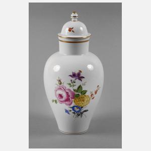 Meissen Deckelvase ”Blumenbukett”