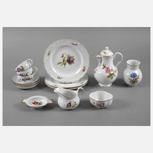Meissen Restservice ”Blume 1”