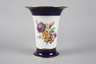 Meissen Trichtervase Kobaltrand