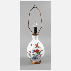 Meissen Lampenfuß Kakiemondekor