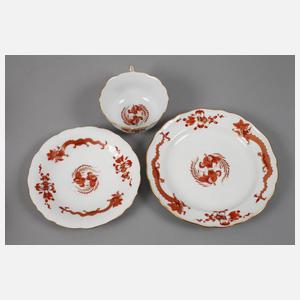 Meissen Kaffee-/Teeservice ”Reicher Drache”