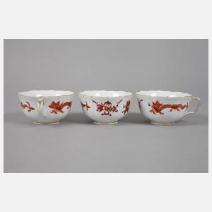Meissen Kaffee-/Teeservice ”Reicher Drache”