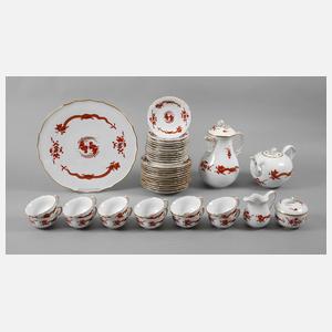 Meissen Kaffee-/Teeservice ”Reicher Drache”