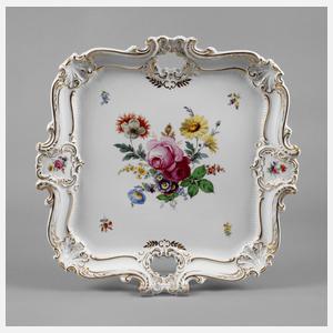 Meissen Teichert Prunkplatte