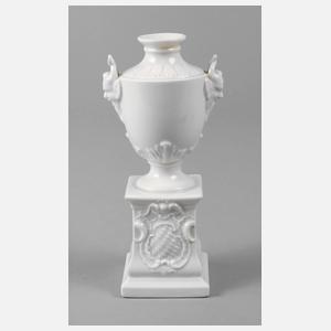 Nymphenburg kleine Postamentvase