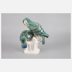 Schwarzburger Werkstätten ”Papageiengruppe”