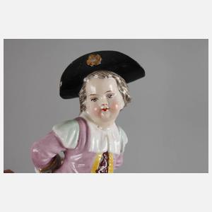 Sitzendorf Komödiantenkind als Diener