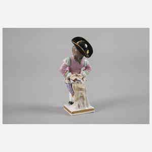 Sitzendorf Komödiantenkind als Diener