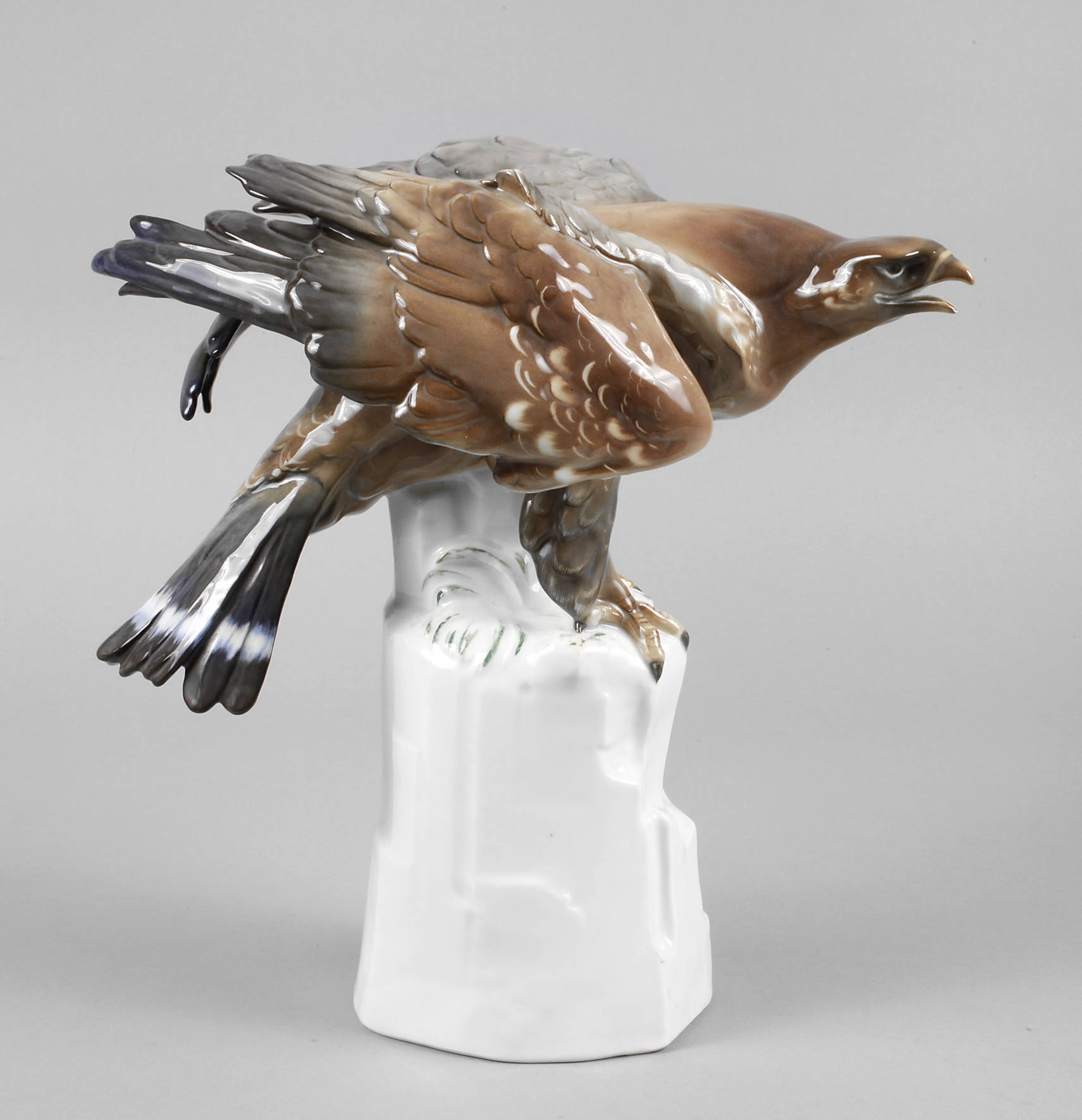 Karl Ens Volkstedt ”Bussard auf Felsen”