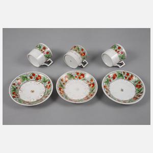 Wallendorf Restservice Erdbeerdekor