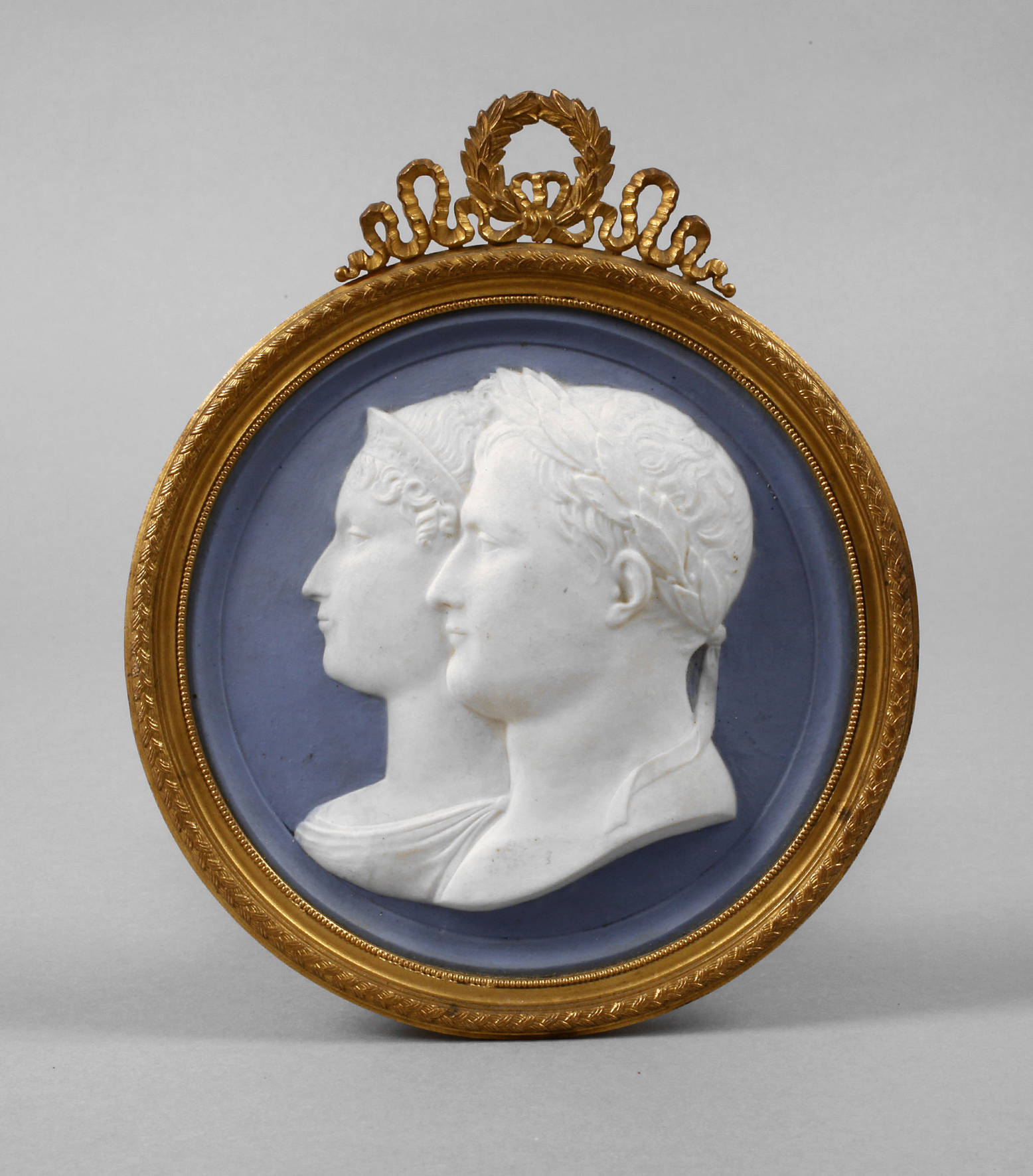 Reliefbild Napoléon und Marie-Louise