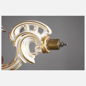 Josef Obermaier Deckenleuchter im Rokokostil