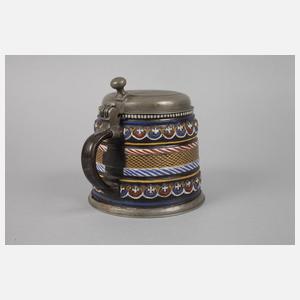 Steinzeug-Walzenkrug Dippoldiswalde