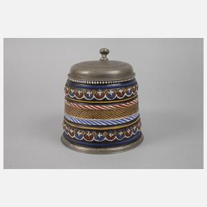 Steinzeug-Walzenkrug Dippoldiswalde