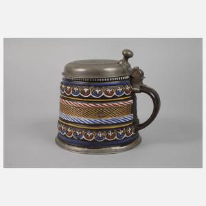 Steinzeug-Walzenkrug Dippoldiswalde