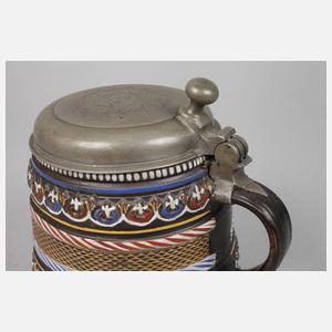 Steinzeug-Walzenkrug Dippoldiswalde