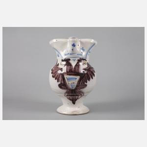 Fayence-Walzenkrug Italien