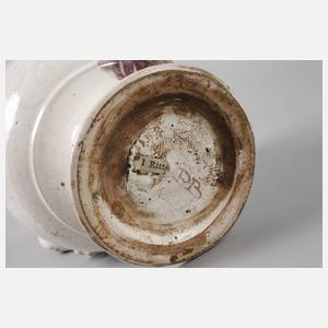 Fayence-Walzenkrug Italien