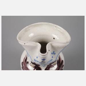 Fayence-Walzenkrug Italien