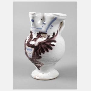 Fayence-Walzenkrug Italien